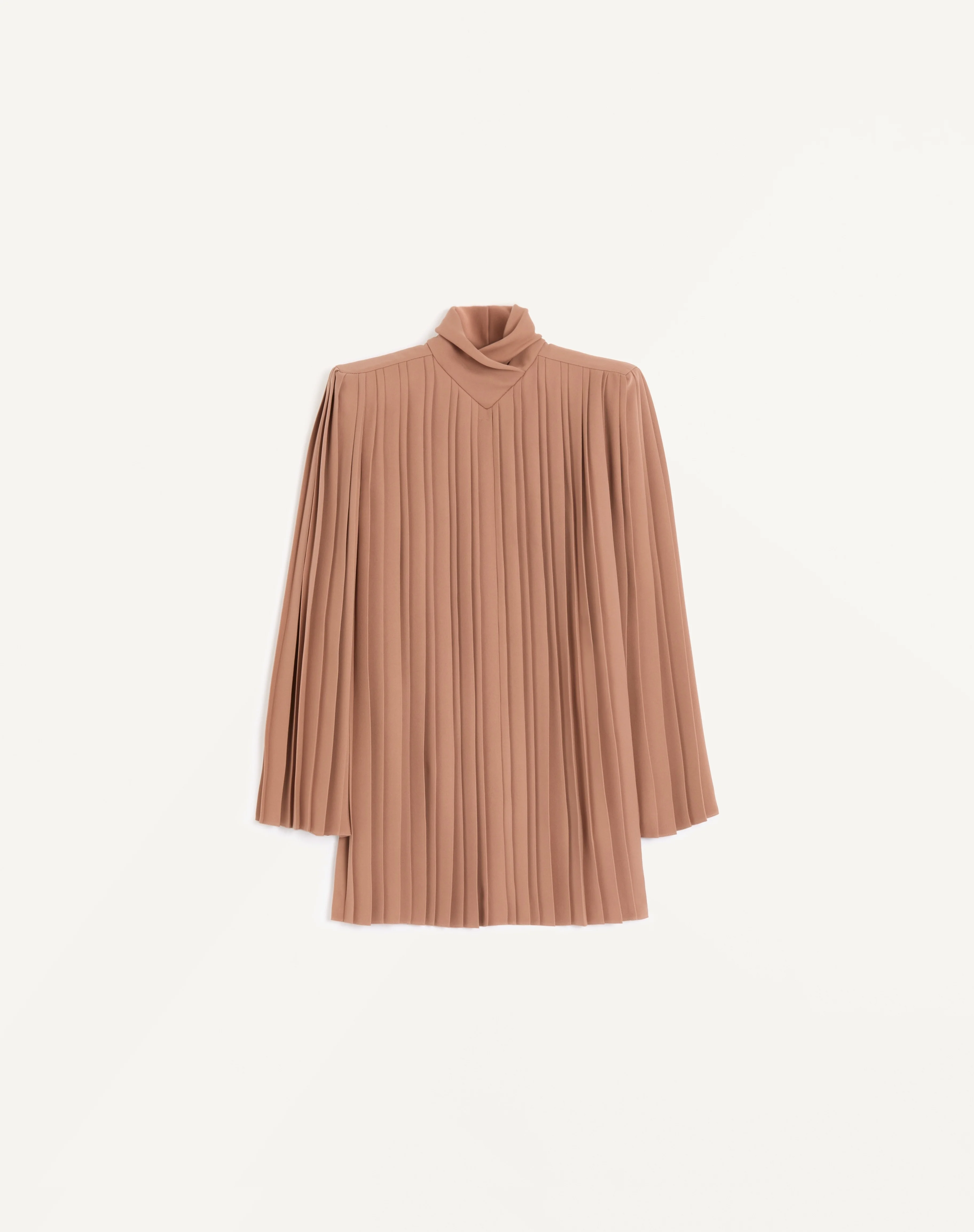 CADY COUTURE PLEATED TOP - 1