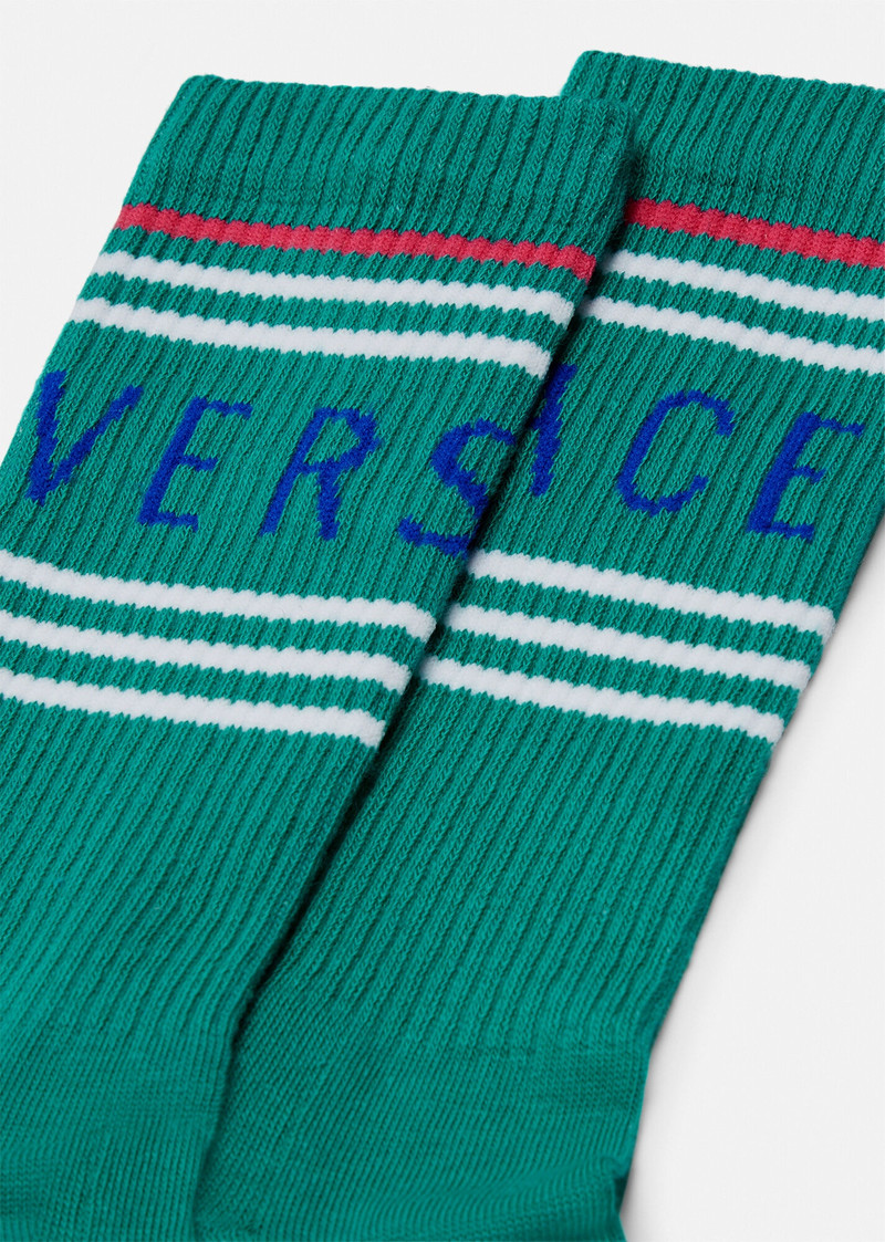 VERSACE Logo Socks outlook