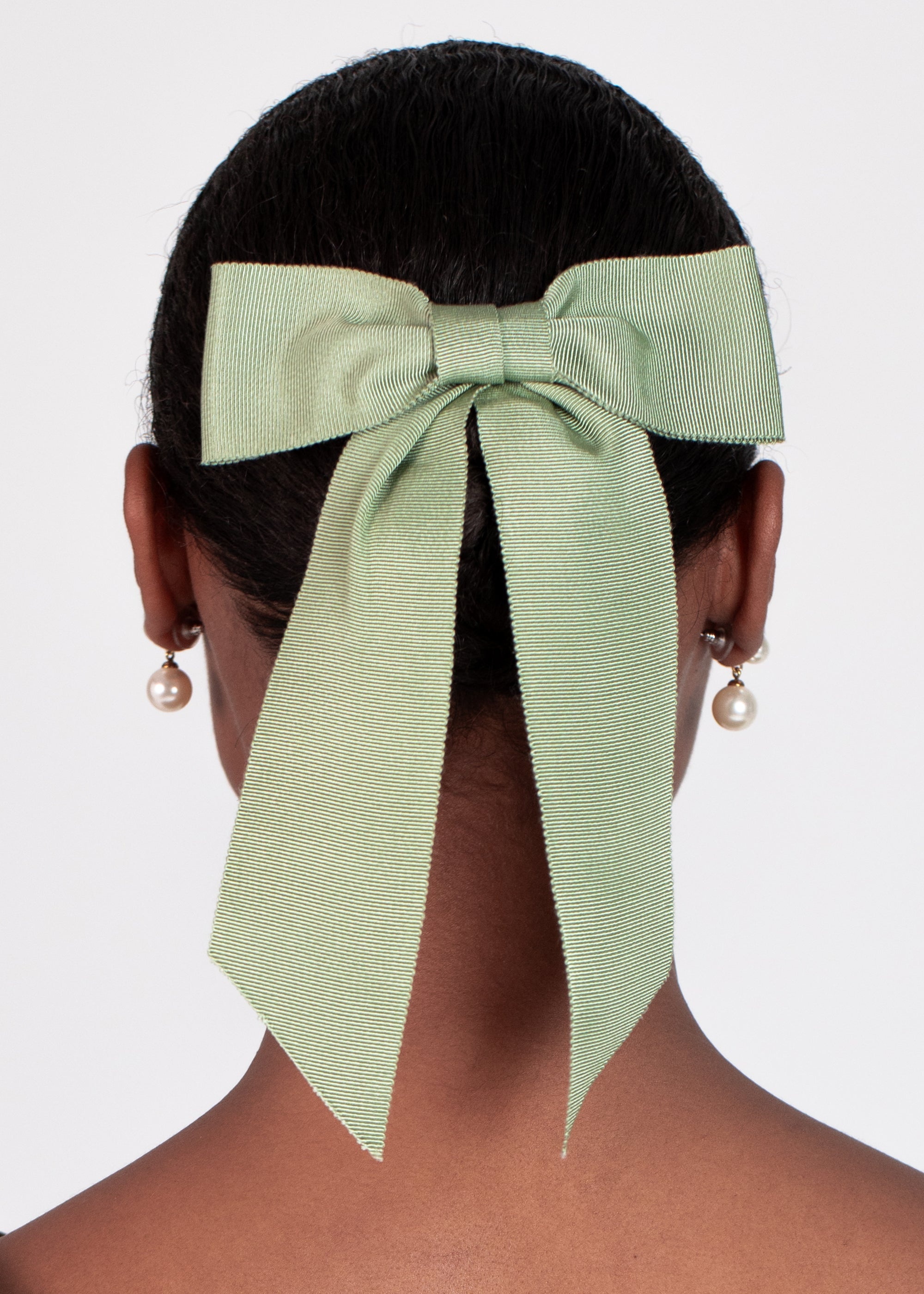 Alice Grosgrain Bow Barrette - 3