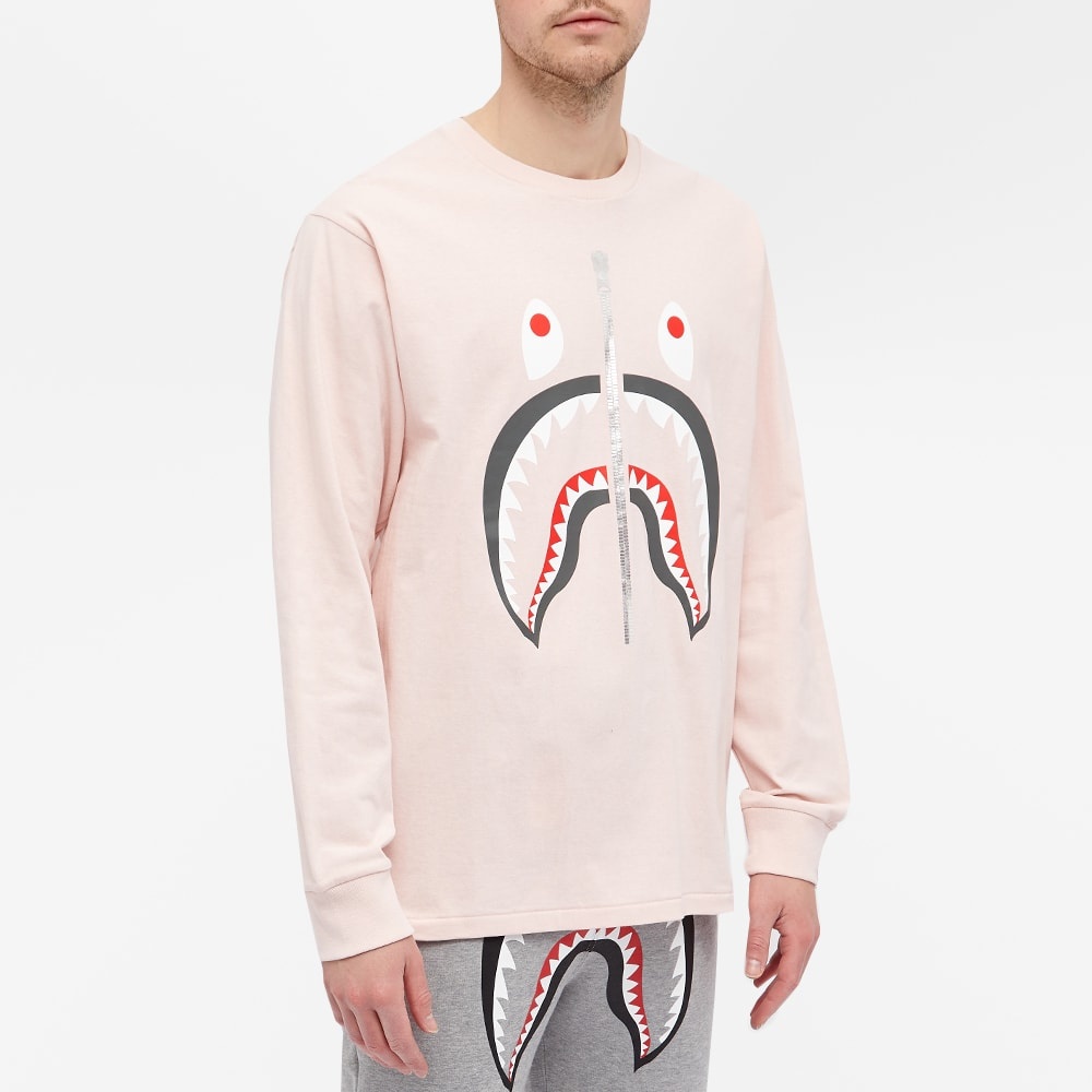 A Bathing Ape Long Sleeve Shark Tee - 4