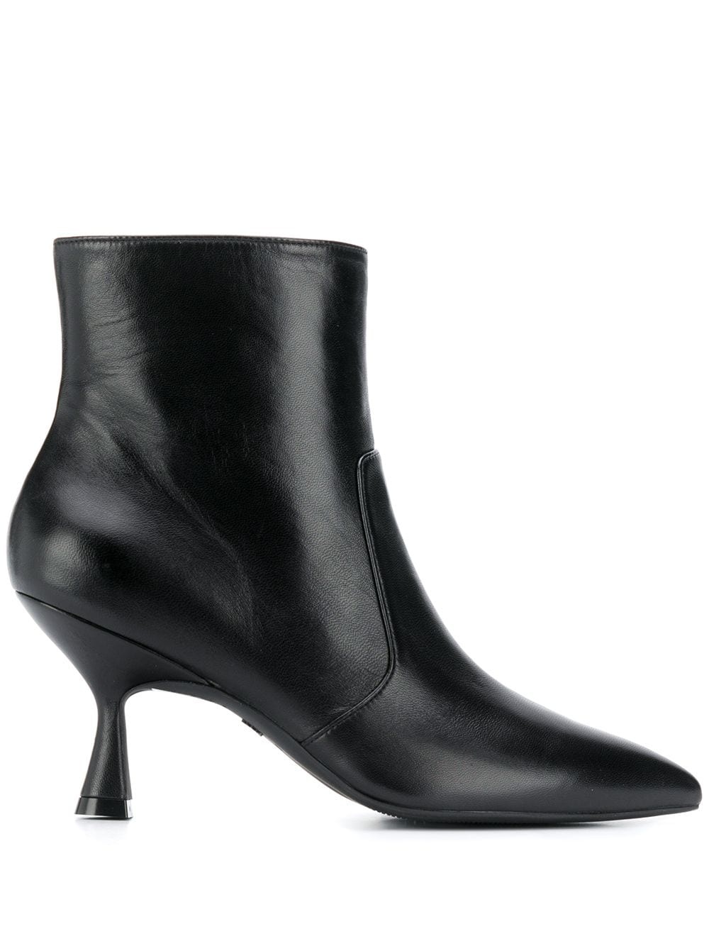 Nappa point-toe ankle boots - 1