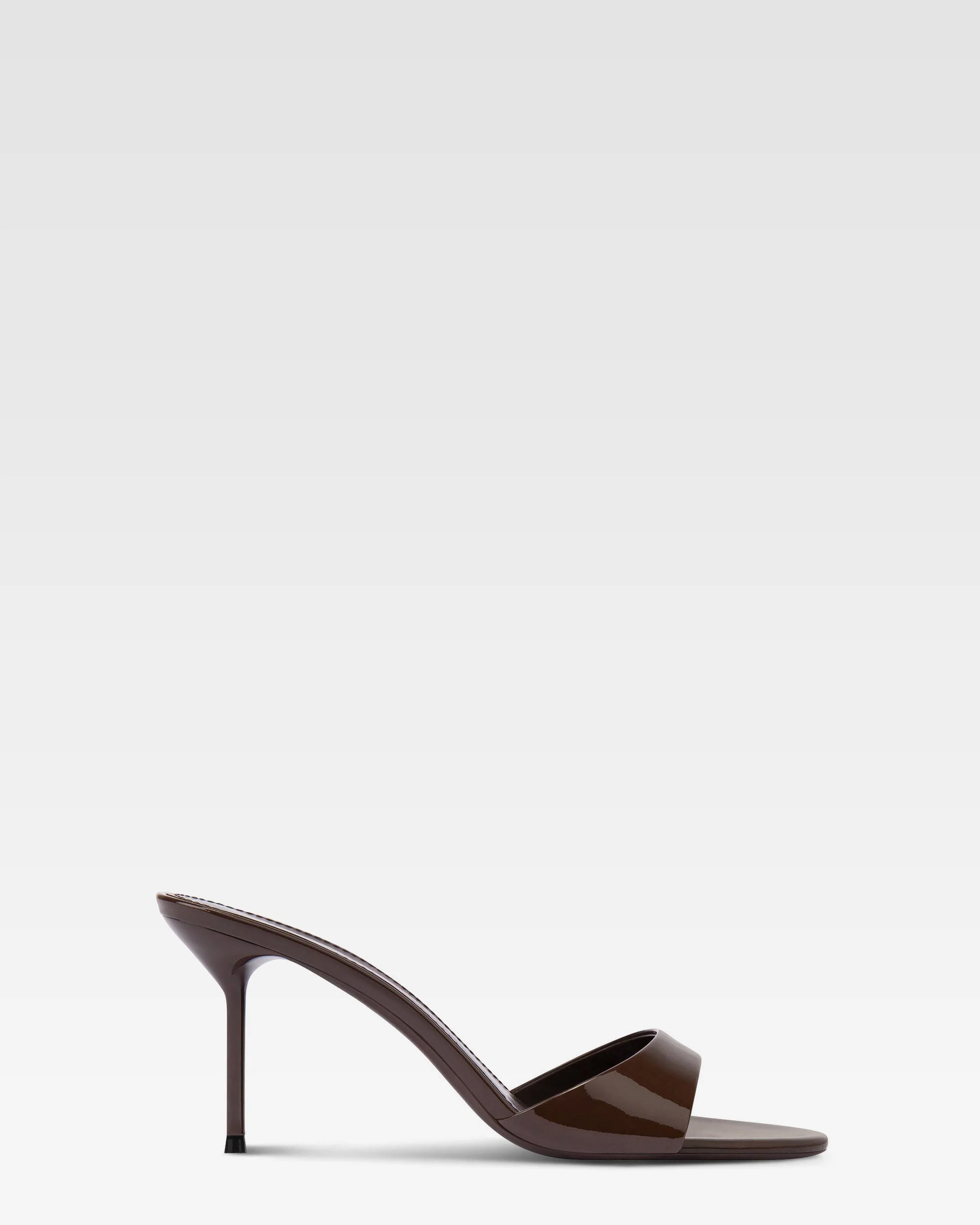 Patent leather mule - 1
