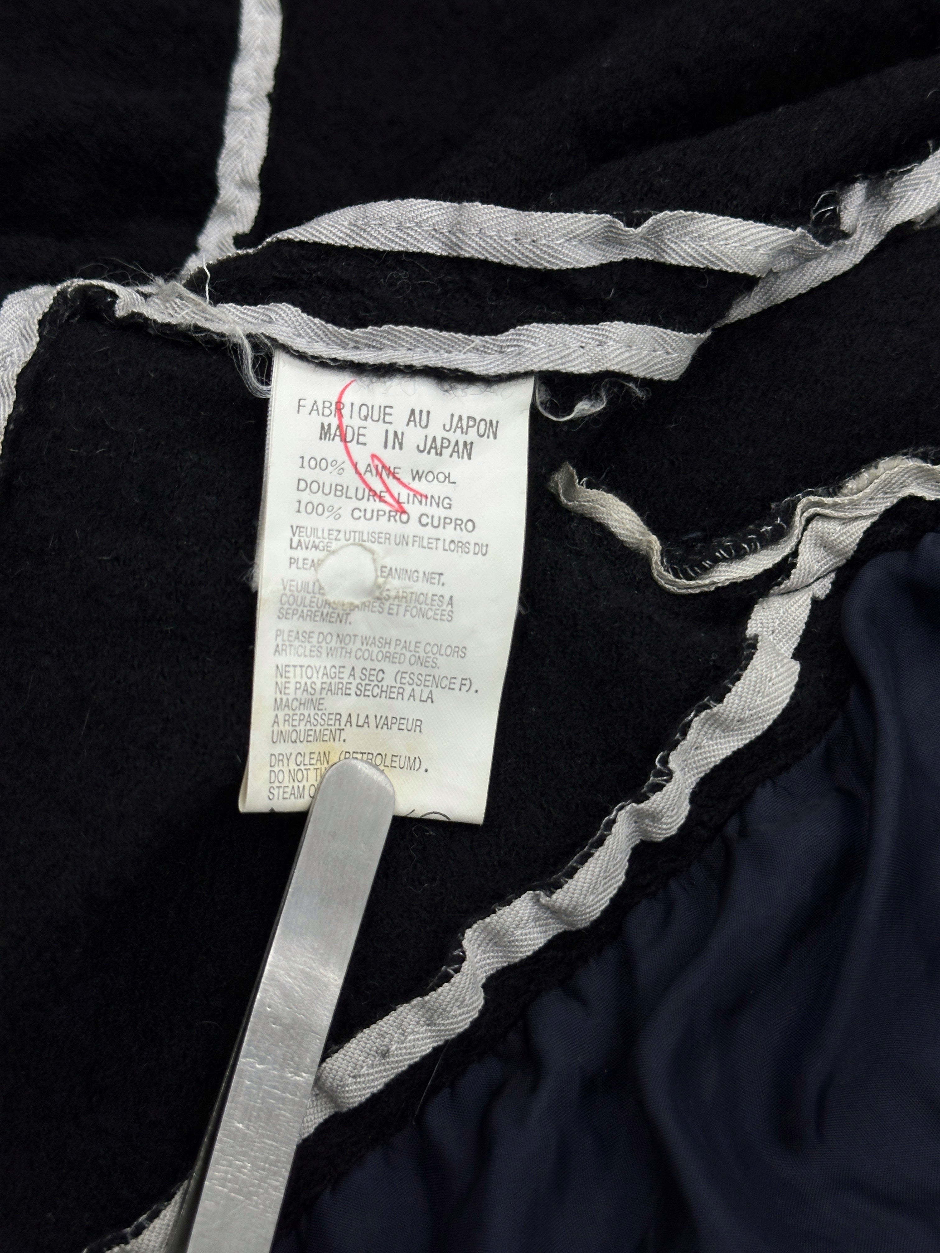 Yohji Yamamoto Fall 2006 Runway Oversized Wool Cropped Jacket 1 - 16