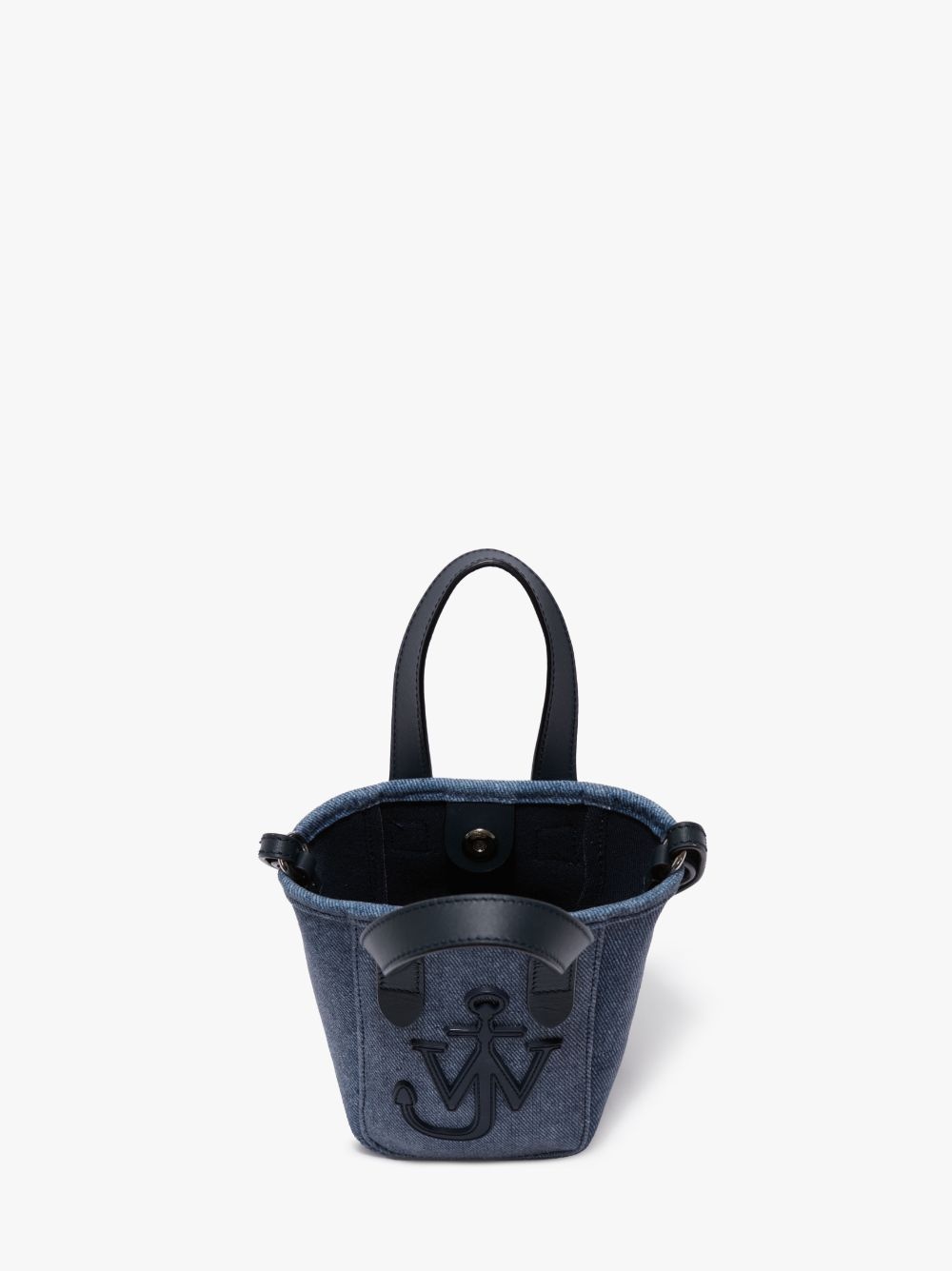 MINI BELT TOTE - MINI VELVET PRINTED DENIM TOTE BAG - 3