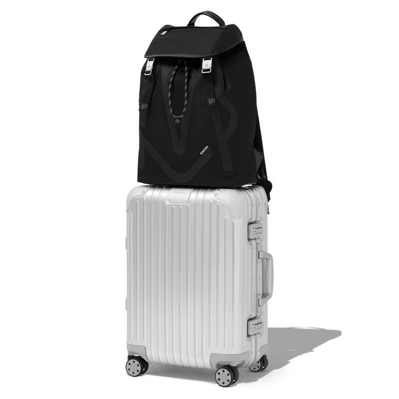 Signature - Nylon Flap Backpack Large 6