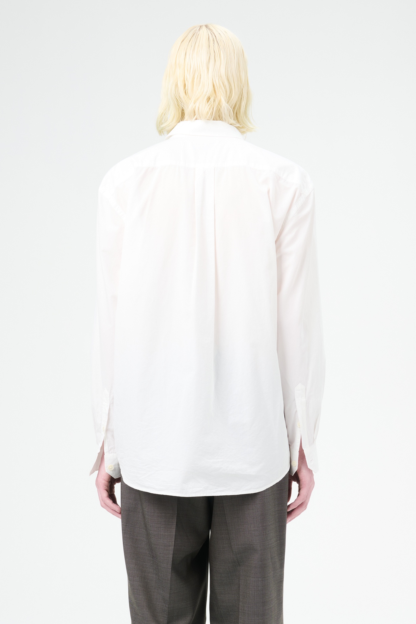Beyond Shirt White Liquid Poplin - 5