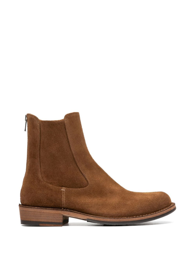 Legrand zip suede boots 1