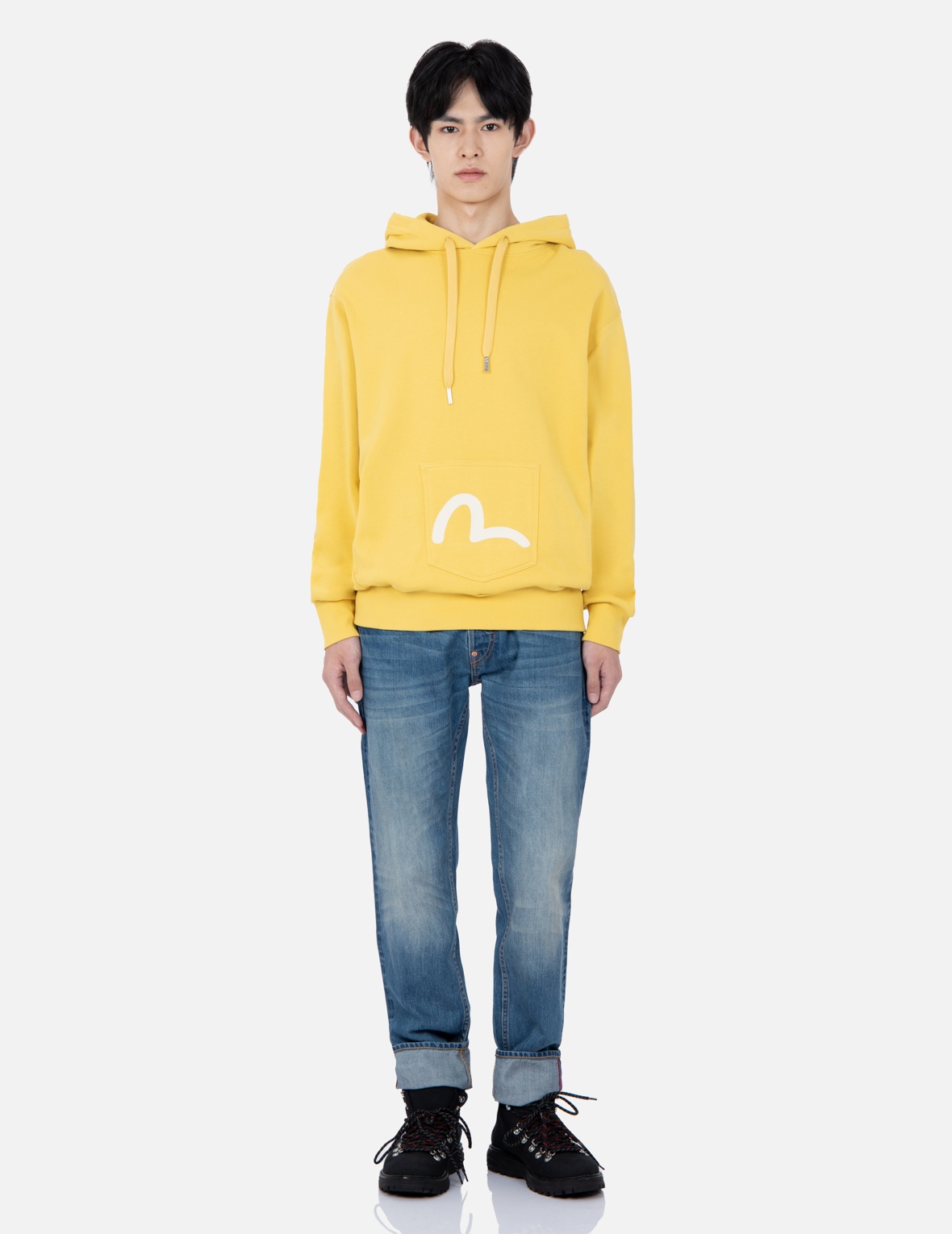 SEAGULL PRINT SLIM-FIT JEANS #2010 - 6