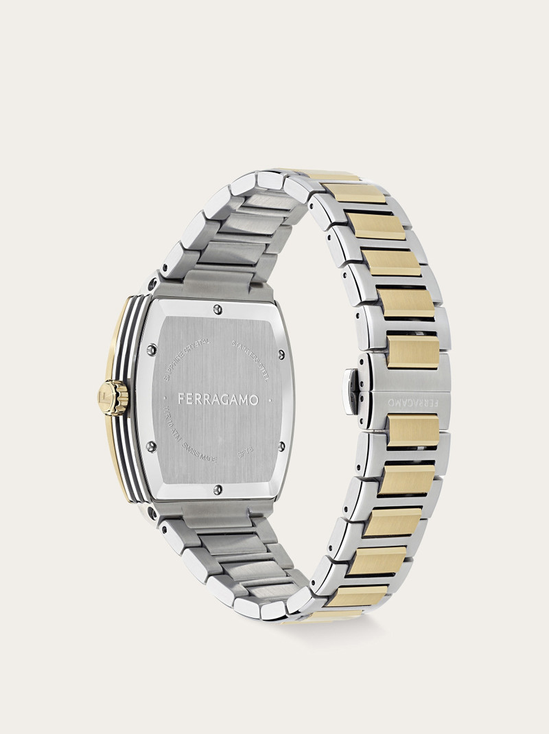 FERRAGAMO F80 Tonneau 3H Watch outlook