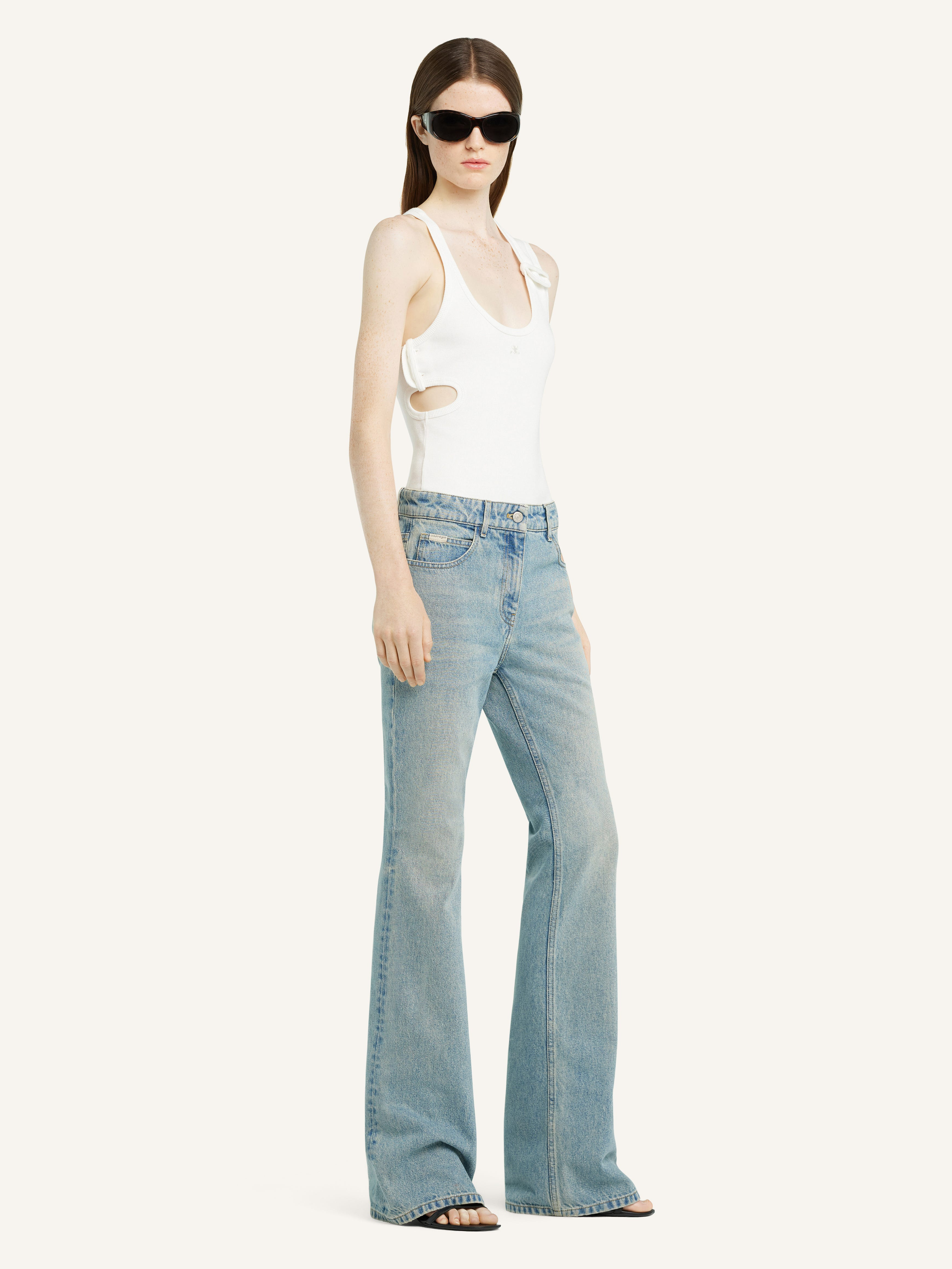 BOOTCUT DENIM PANTS - 3