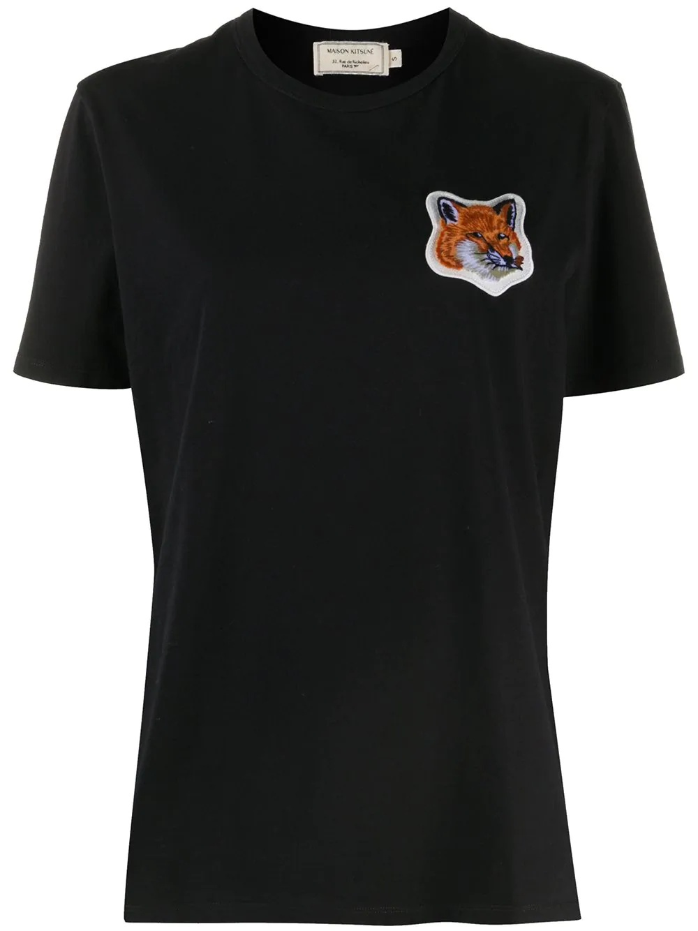 logo patch t-shirt - 1