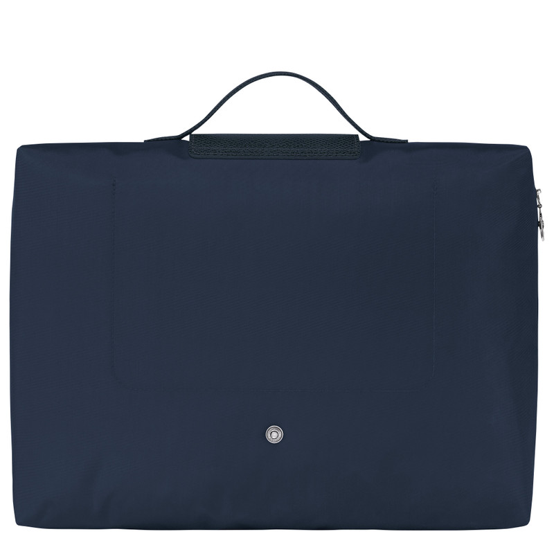 Le Pliage Green S Briefcase Navy - Recycled canvas 4
