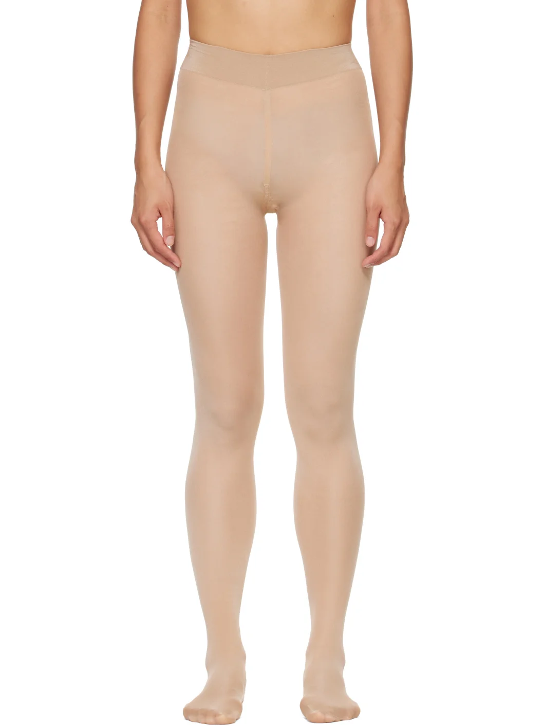 Beige Pure Shimmer 40 Concealer Tights - 1