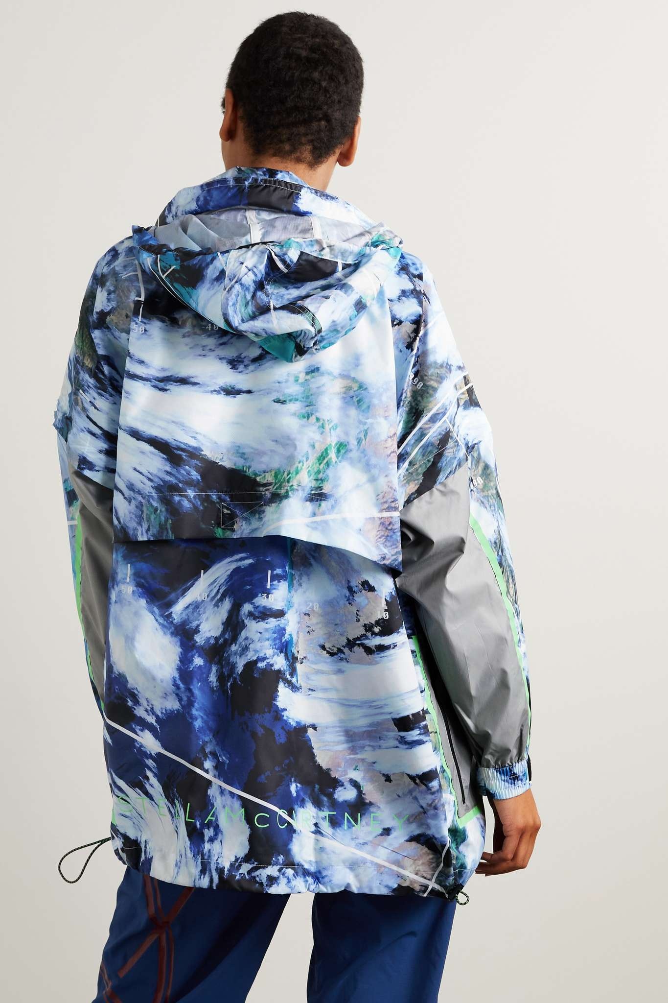 TrueNature convertible printed recycled-ripstop jacket - 3