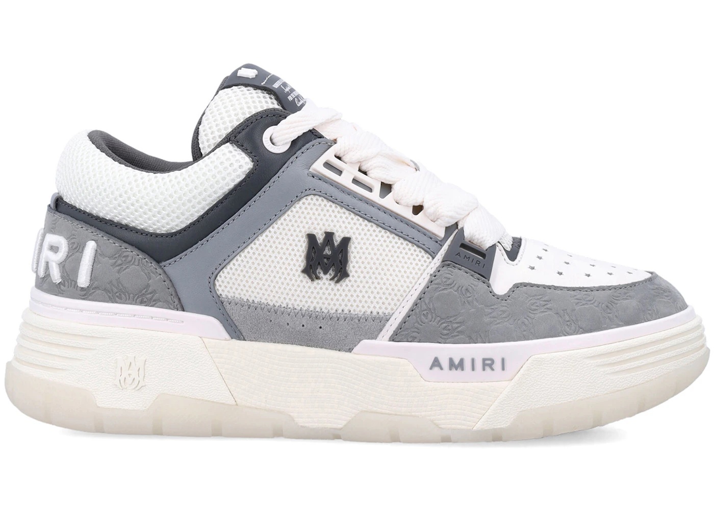 AMIRI MA-1 Grey Quad Monogram Debossed - 1