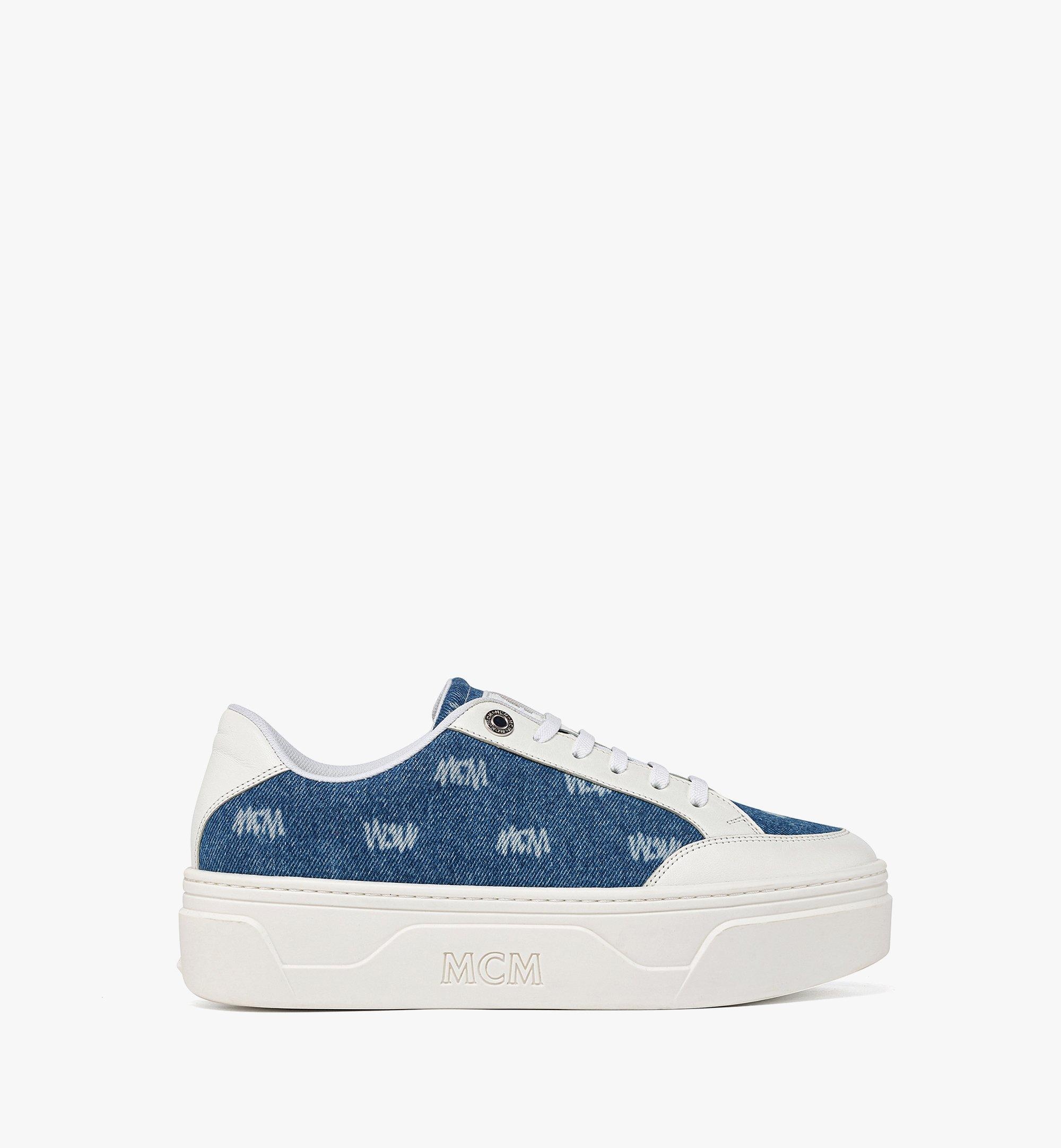 Women’s Skyward Platform Sneakers in MCM Sommer Denim - 5