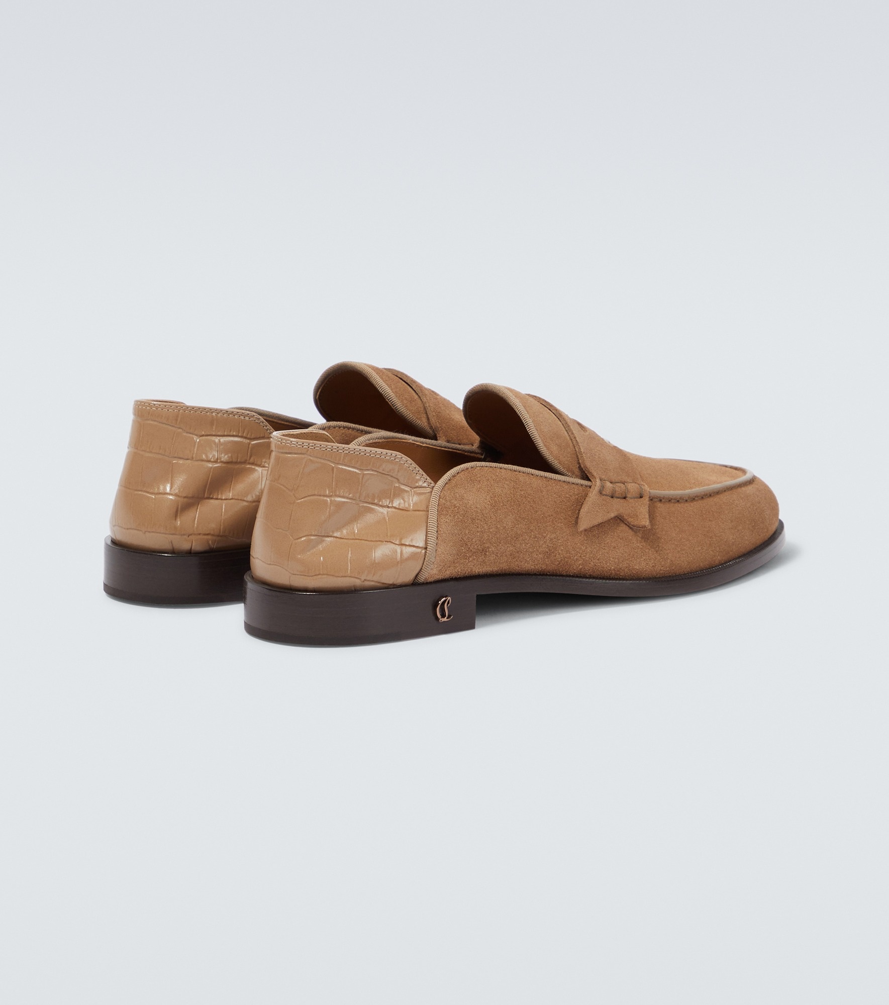 Penny No Back suede loafers - 6