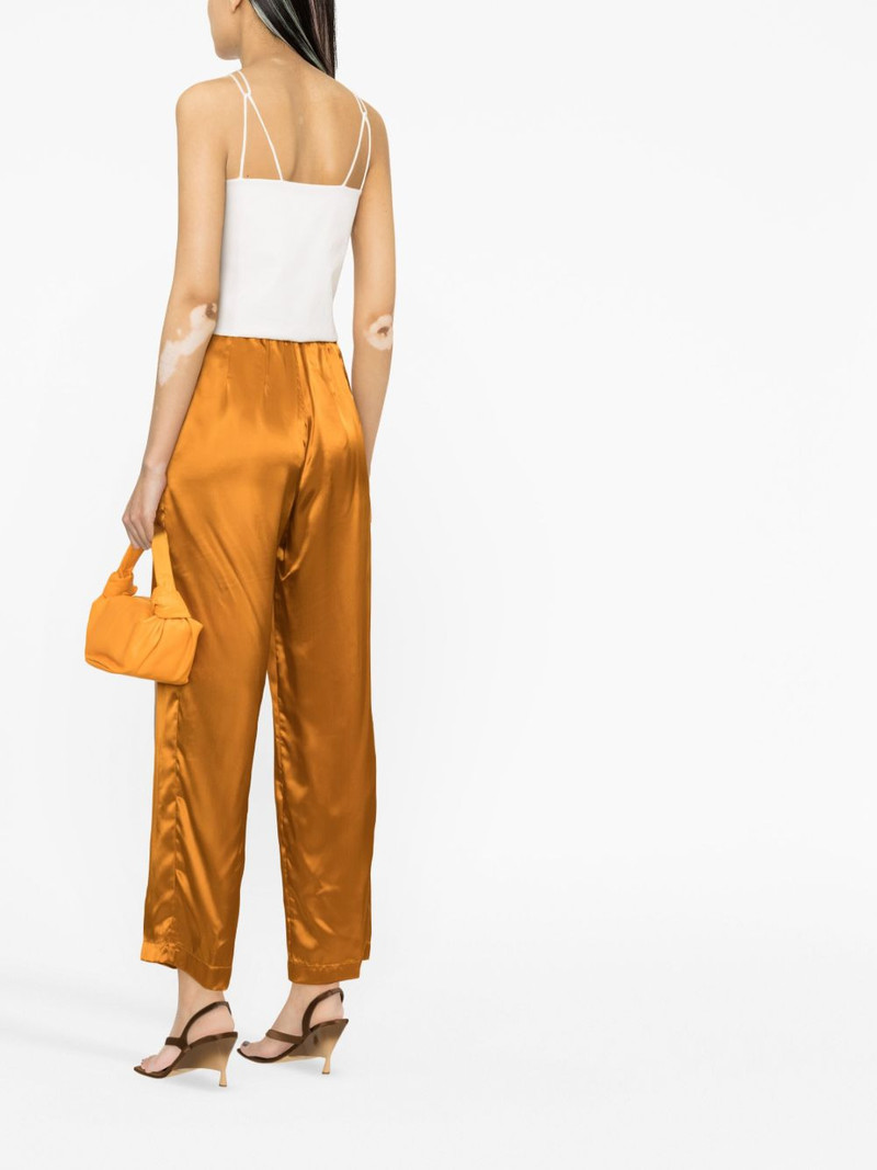 high-rise satin trousers 3