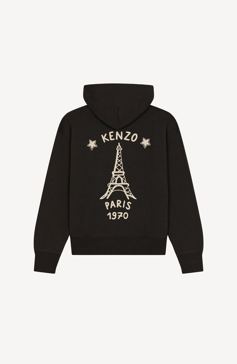 KENZO 'Souvenir' oversized hooded sweatshirt | REVERSIBLE
