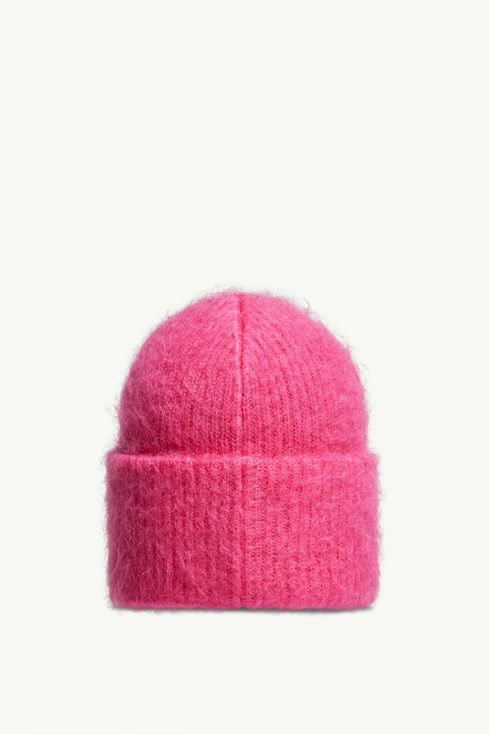 Mohair & Wool Blend Beanie - 4