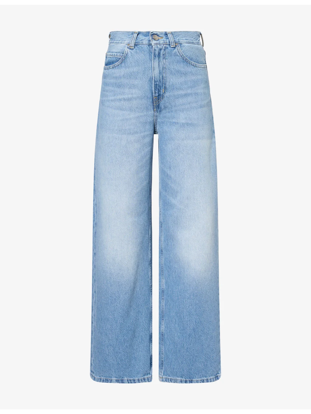 Jane Wide-Leg Denim Jeans - 1
