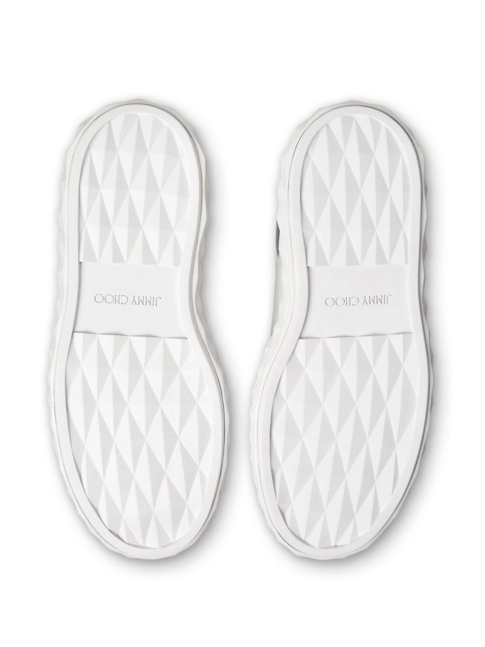 Diamond Maxi/F II leather sneakers - 5
