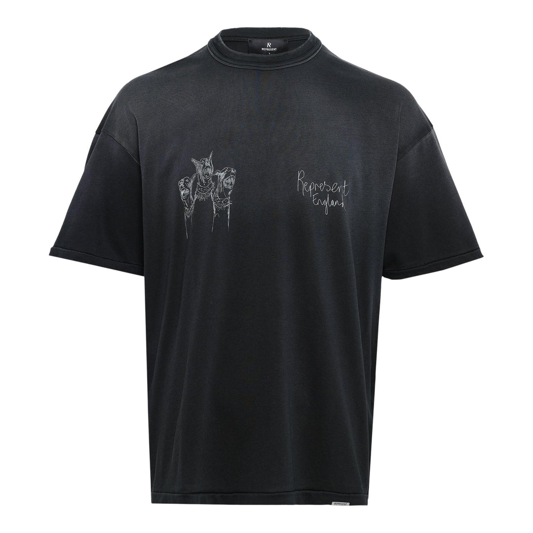 Hand Drawn Thoroughbred Dogs T-Shirt - 1