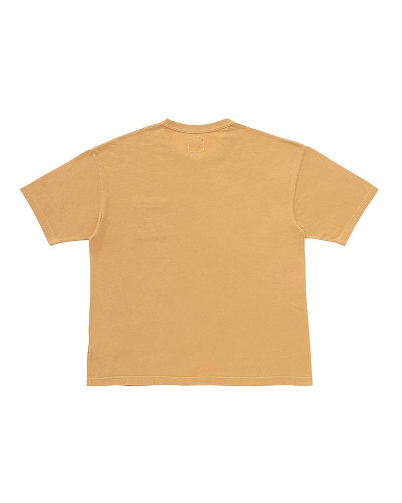 JUMBO TEE S/S DMGD (U.D.) MUSTARD - 2