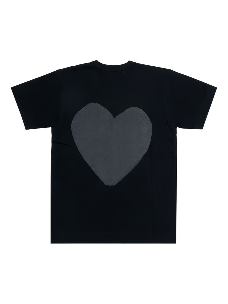 Comme des Garçons PLAY logo heart-print T-shirt outlook