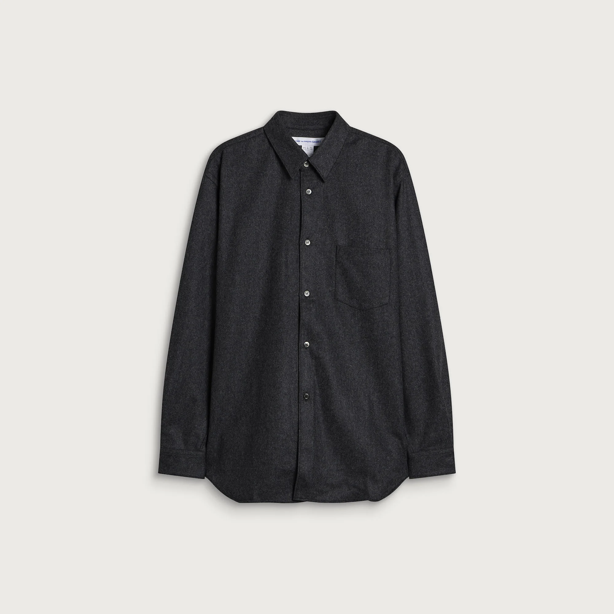 Comme des Garçons SHIRT Wool Nylon Flannel Shirt - 1