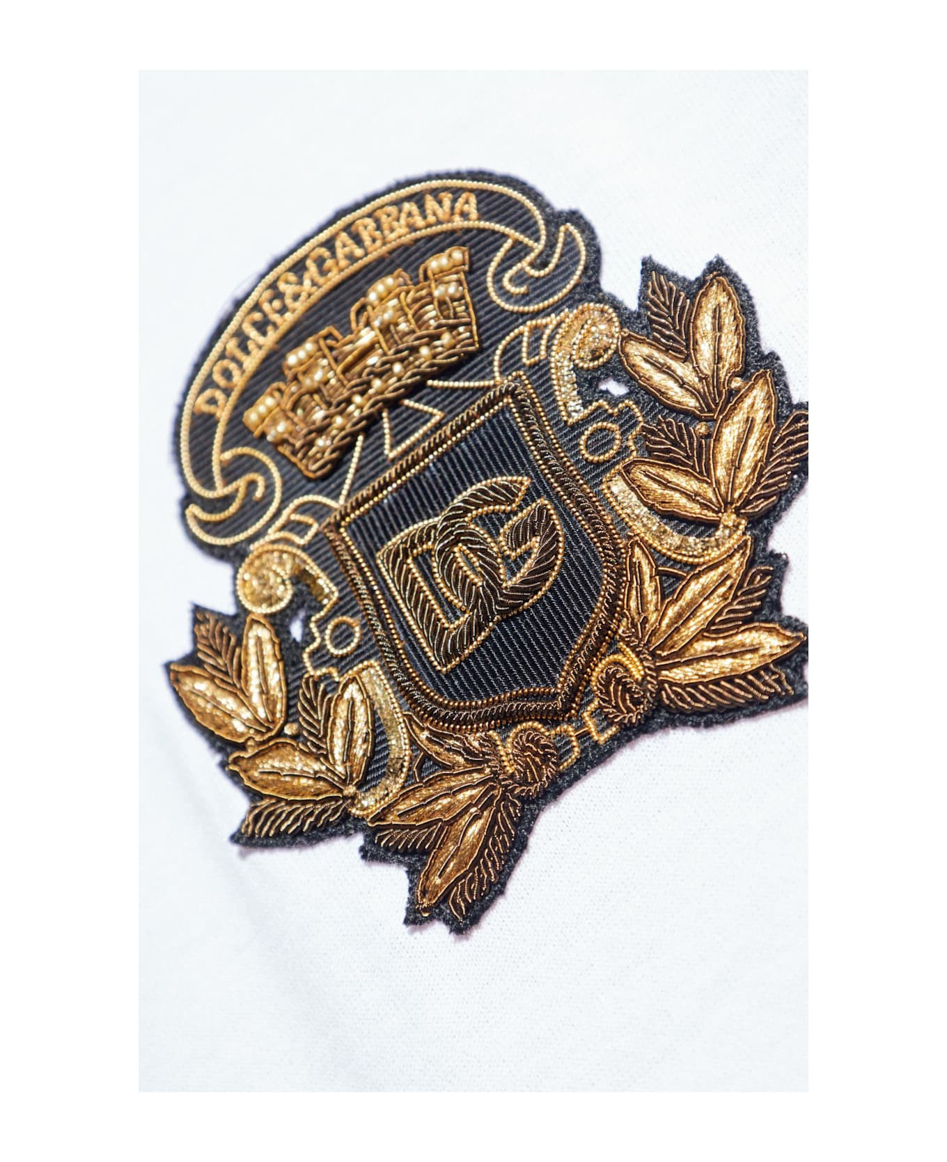 Dolce & Gabbana T-shirt With Applique - 5
