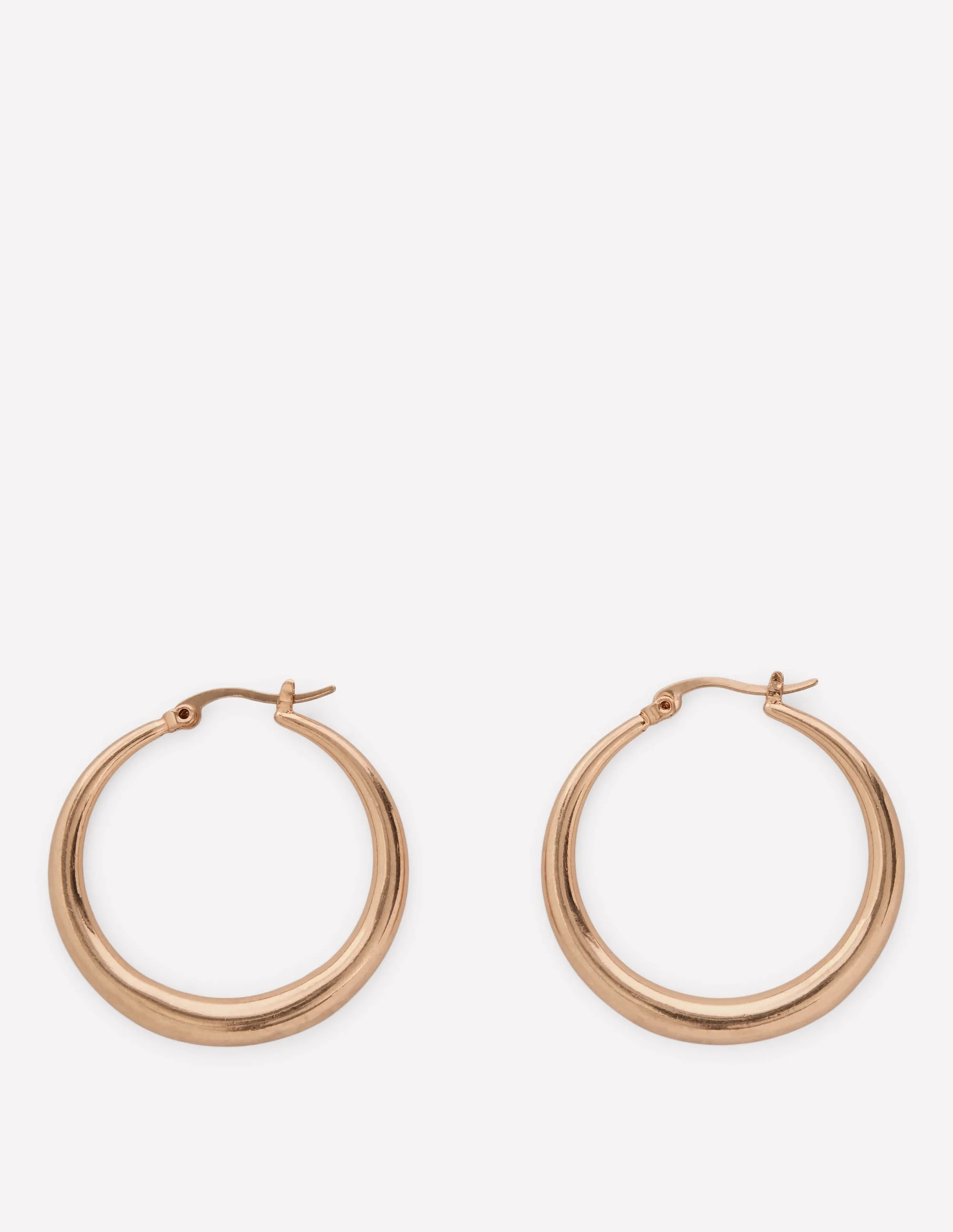 Classic Medium Hoops-Gold - 1