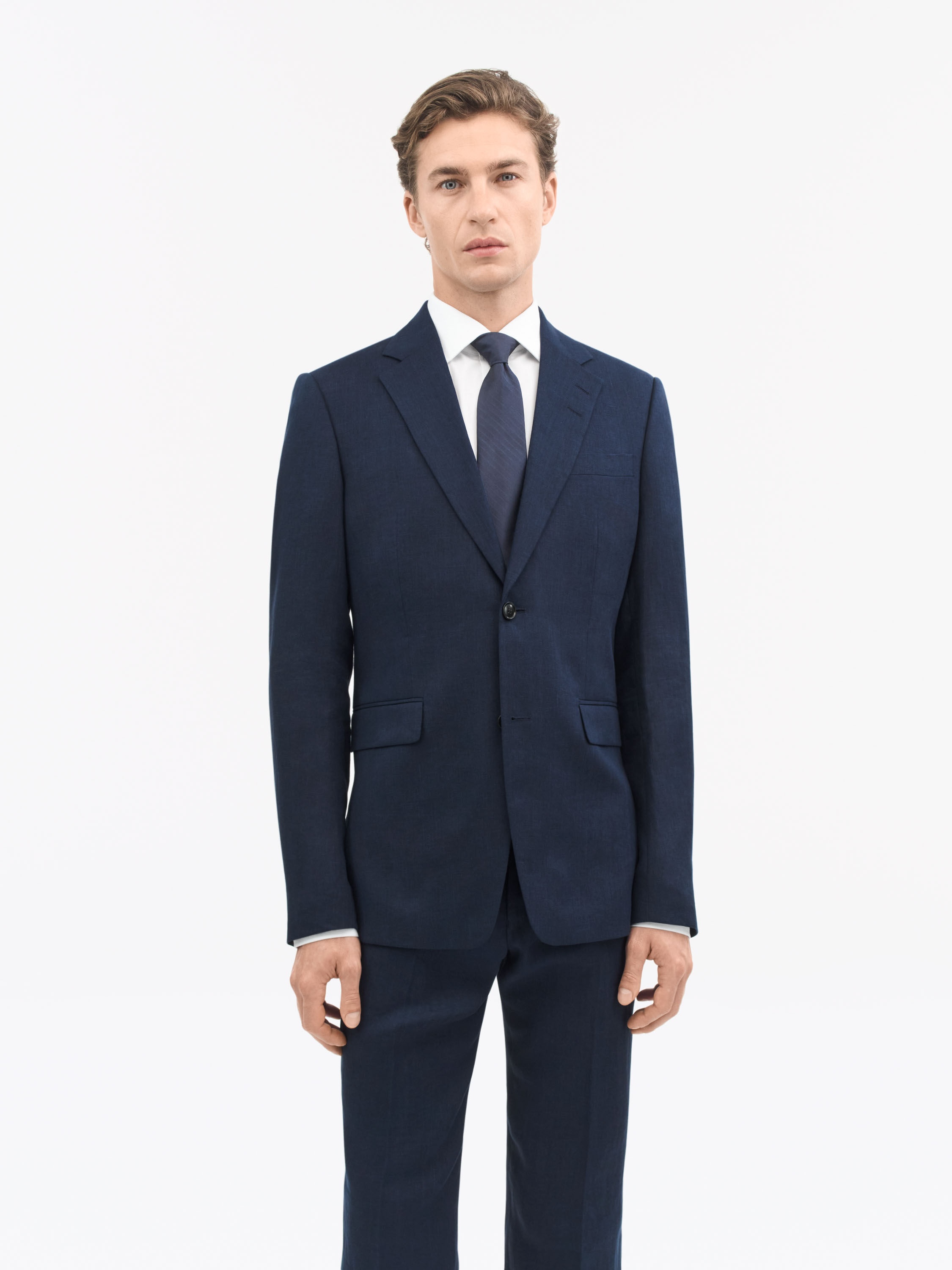 Justin Classic Linen Blazer - 4