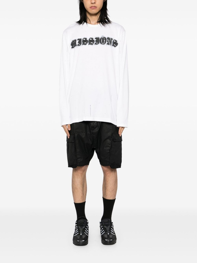 MASTERMIND WORLD logo print long-sleeves T-shirt outlook