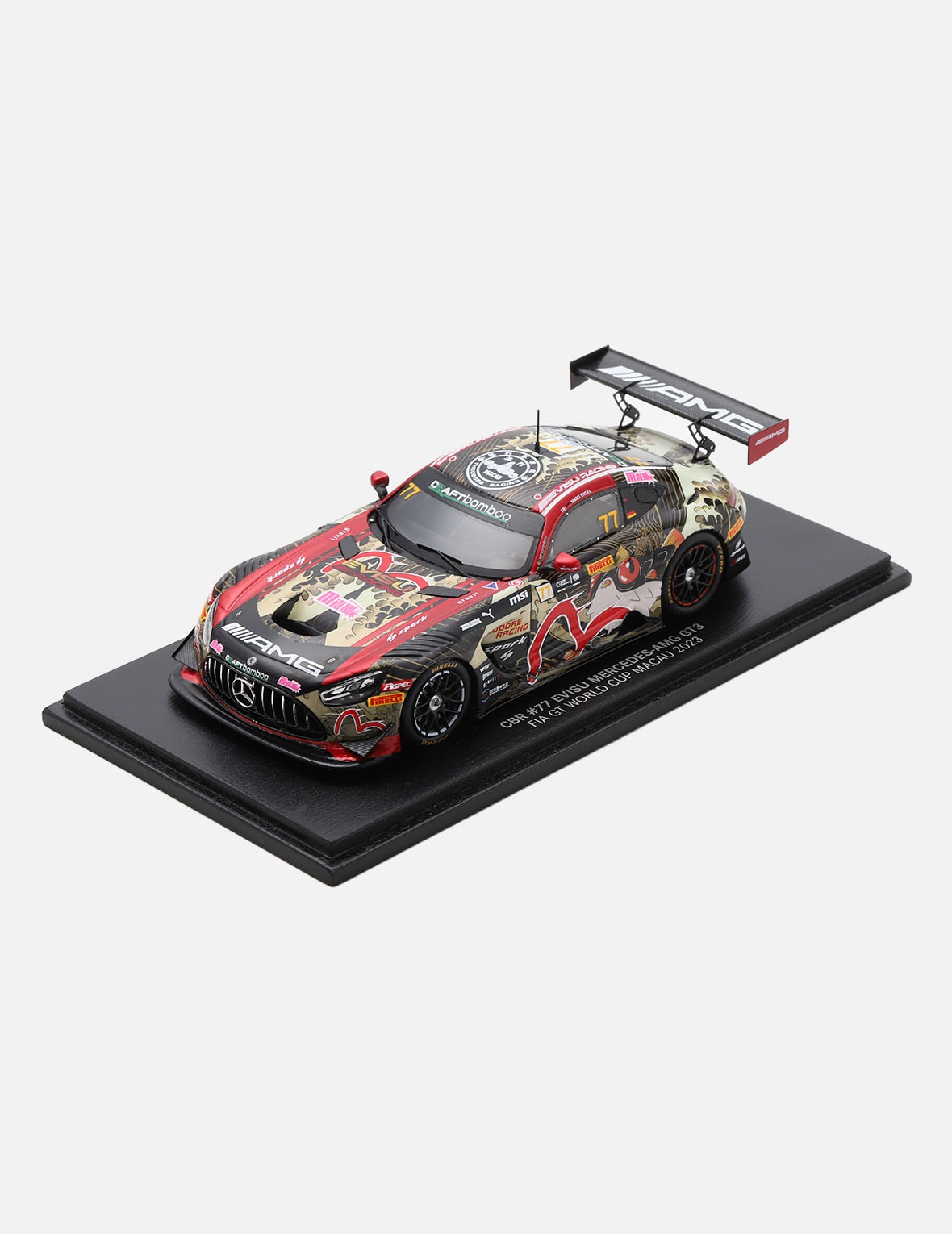 EVISU X MERCEDES-AMG GT3 1:43 SCALE MODEL CAR - 2