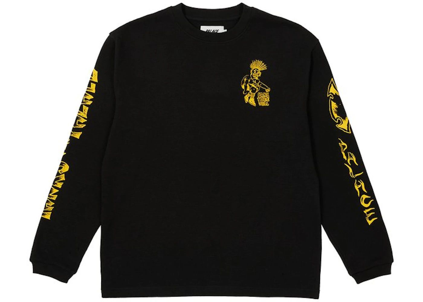Palace Lotties Thermal Skull Longsleeve Black - 2