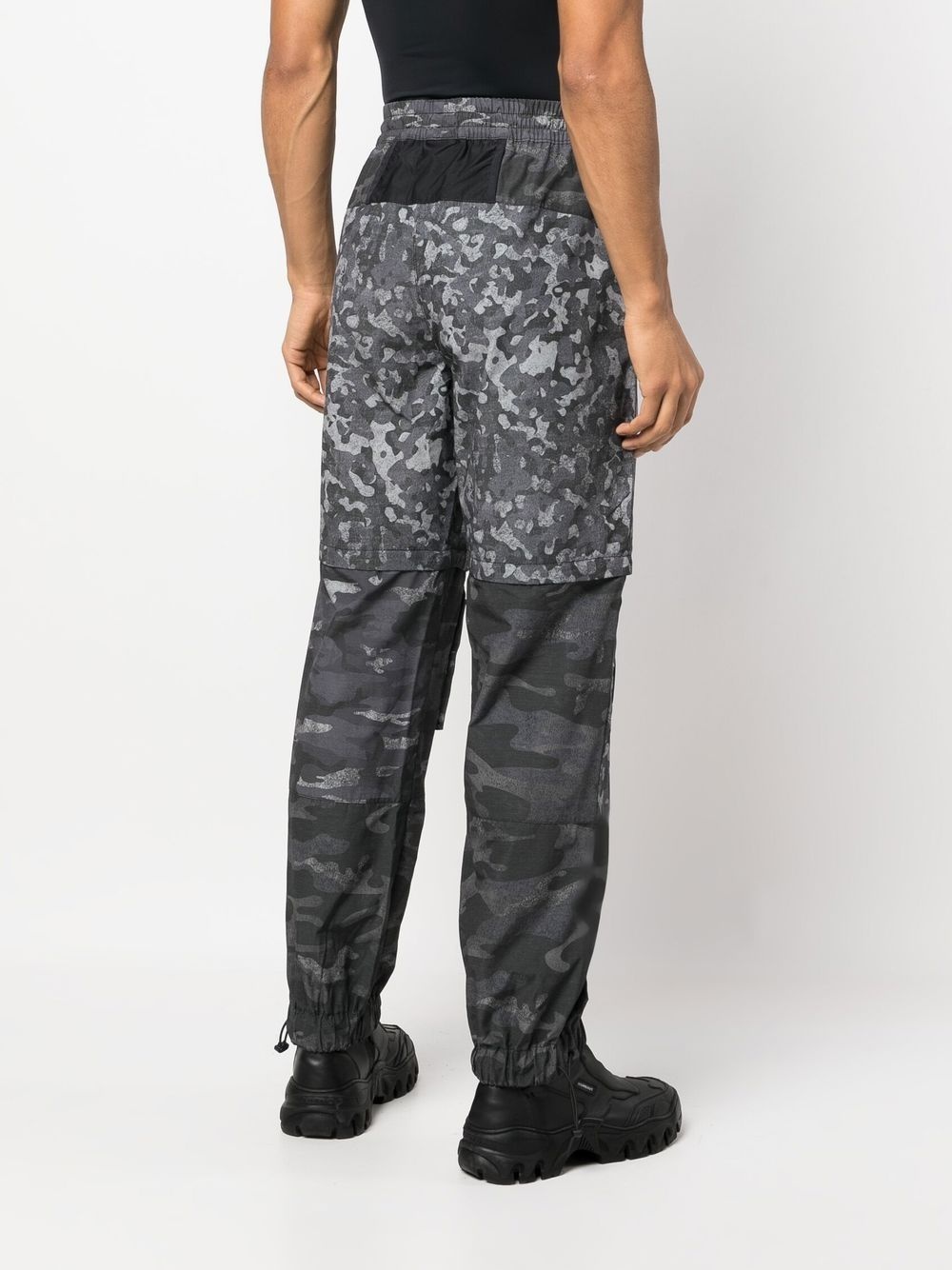 camouflage-print performance trousers - 4