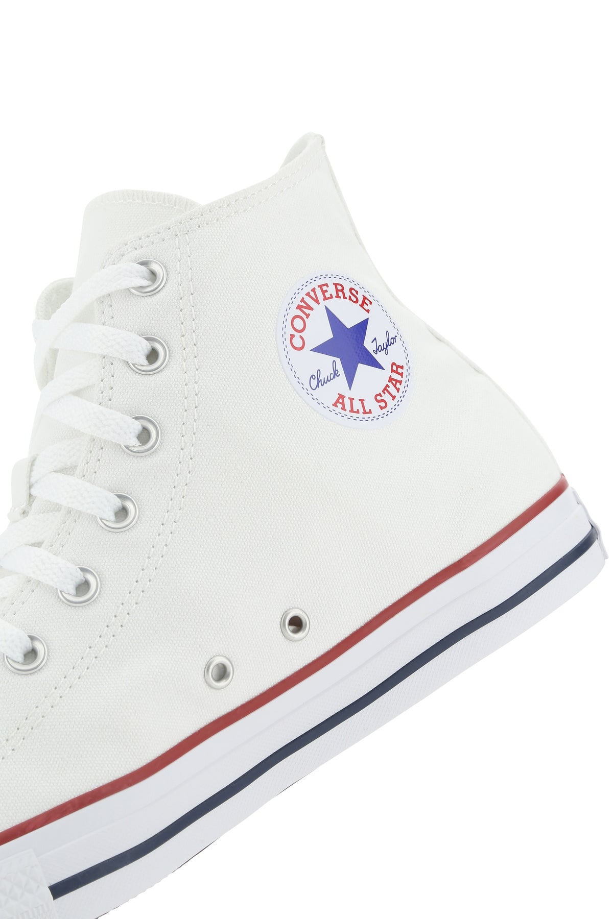 White canvas Chuck Taylor HI sneakers - 4