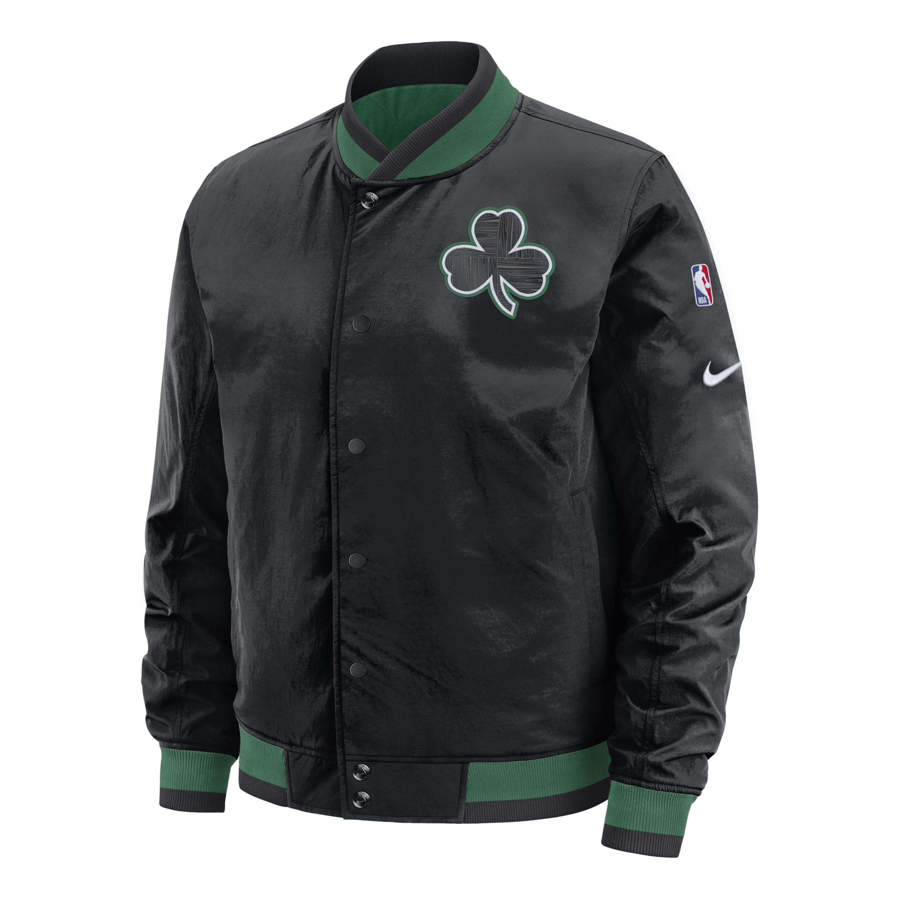 Nike NBA Boston Celtics Reversible Sports Jacket Black Green Blackgreen AV6581-010 - 1