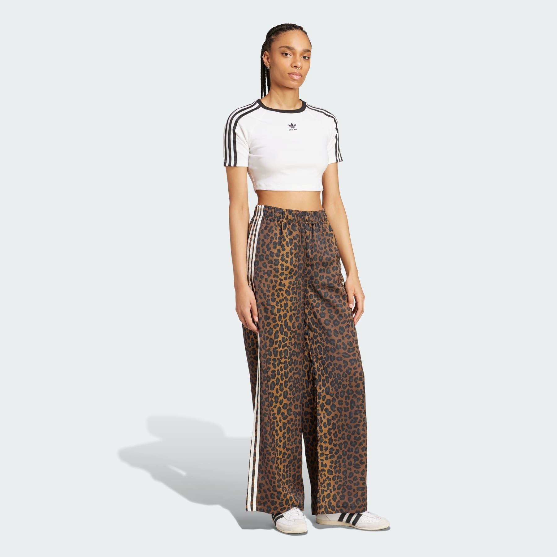 ★人気★ adidas W WIDE LEG SATIN PANTS Adidas Original adidas Originals Wide Leg Satin Pants
