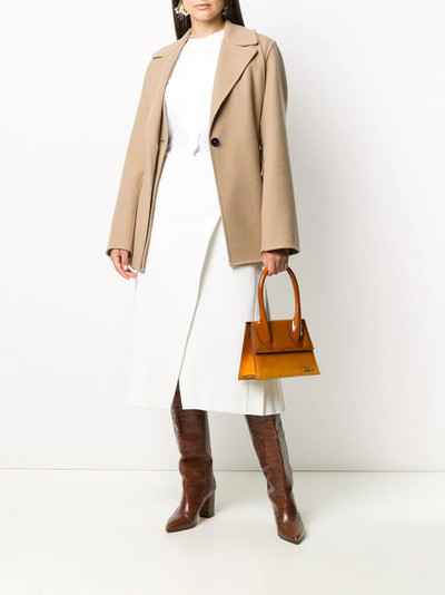 Jil Sander short double-layered coat outlook