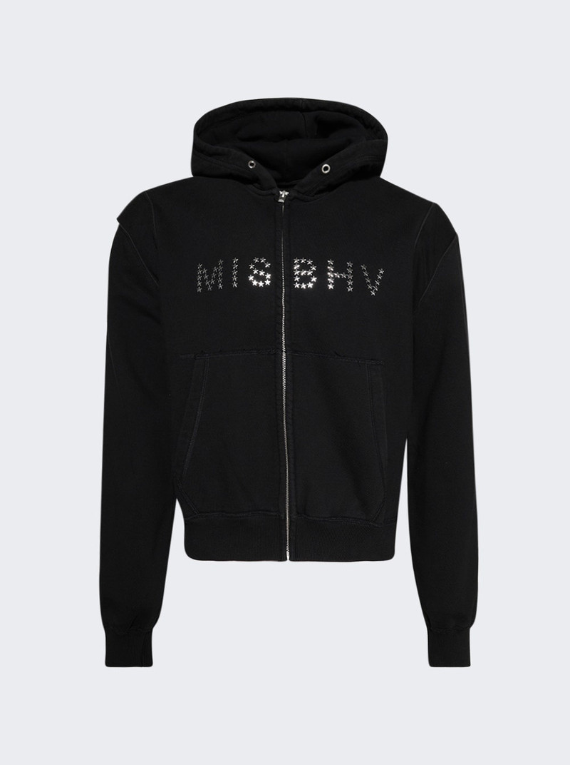 Star Teddy Hoodie Black 1