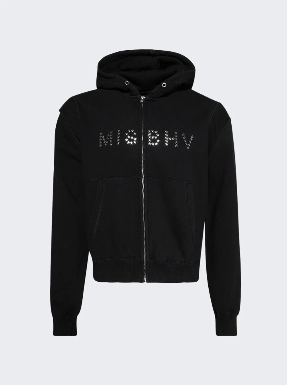 Star Teddy Hoodie Black - 1