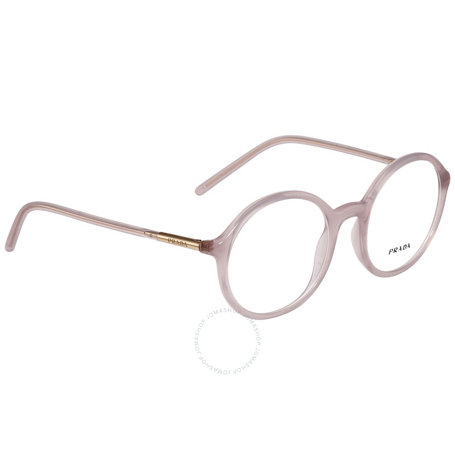 Prada Demo Round Ladies Eyeglasses PR 09WV TWH1O1 50 - 2