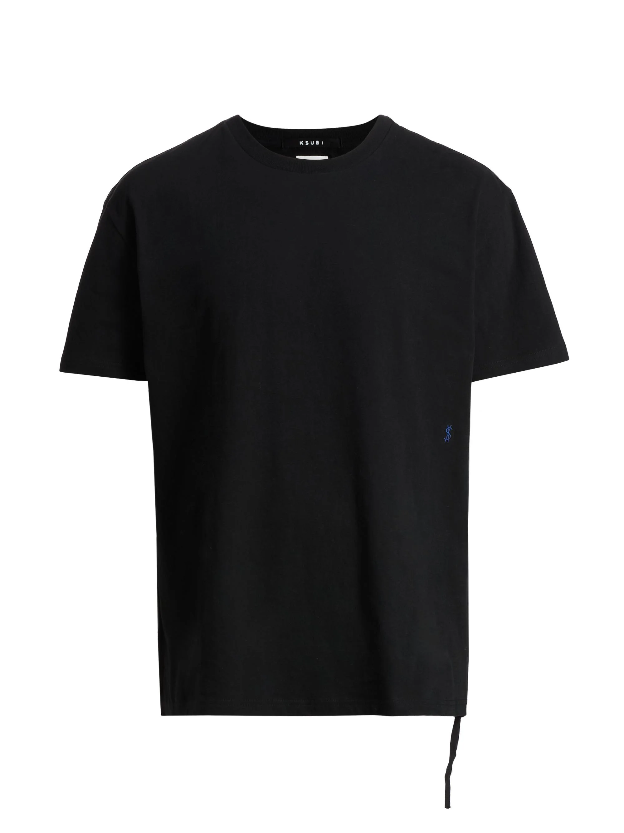 Men's Revamp Biggie Cotton Crewneck T-Shirt - Black - 1