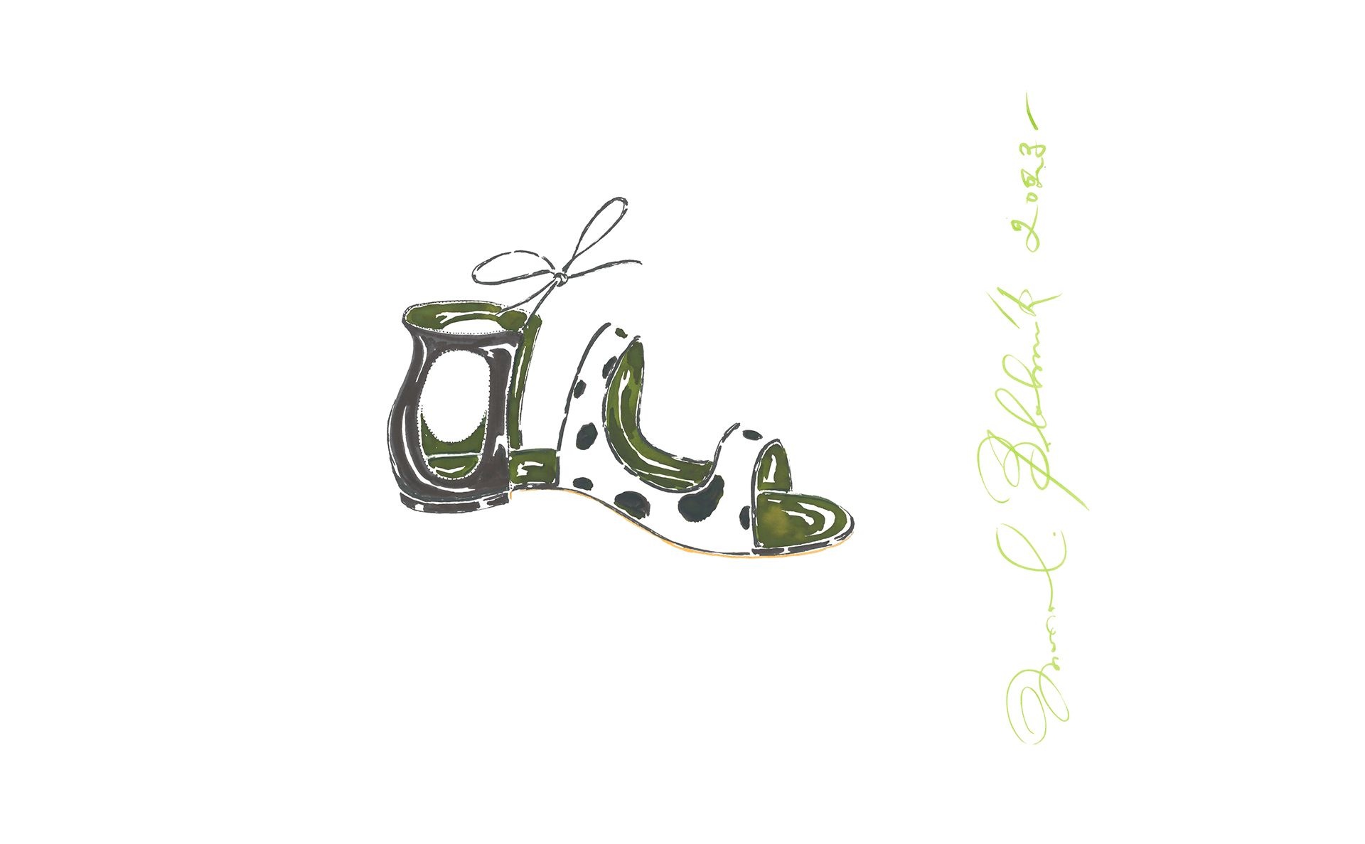 Black and White Spotted Calf Hair Sandals - 6
