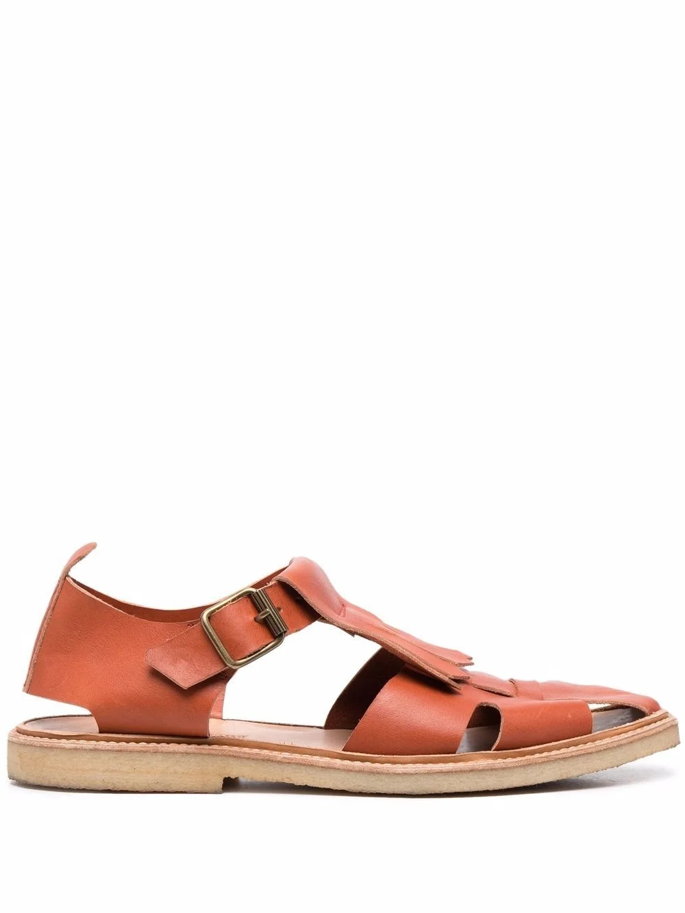 side-buckle fastening sandals - 1