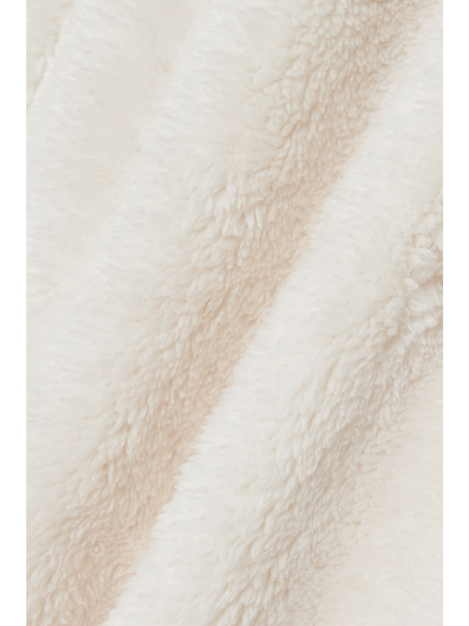 Shell-trimmed fleece ski pants White - 4