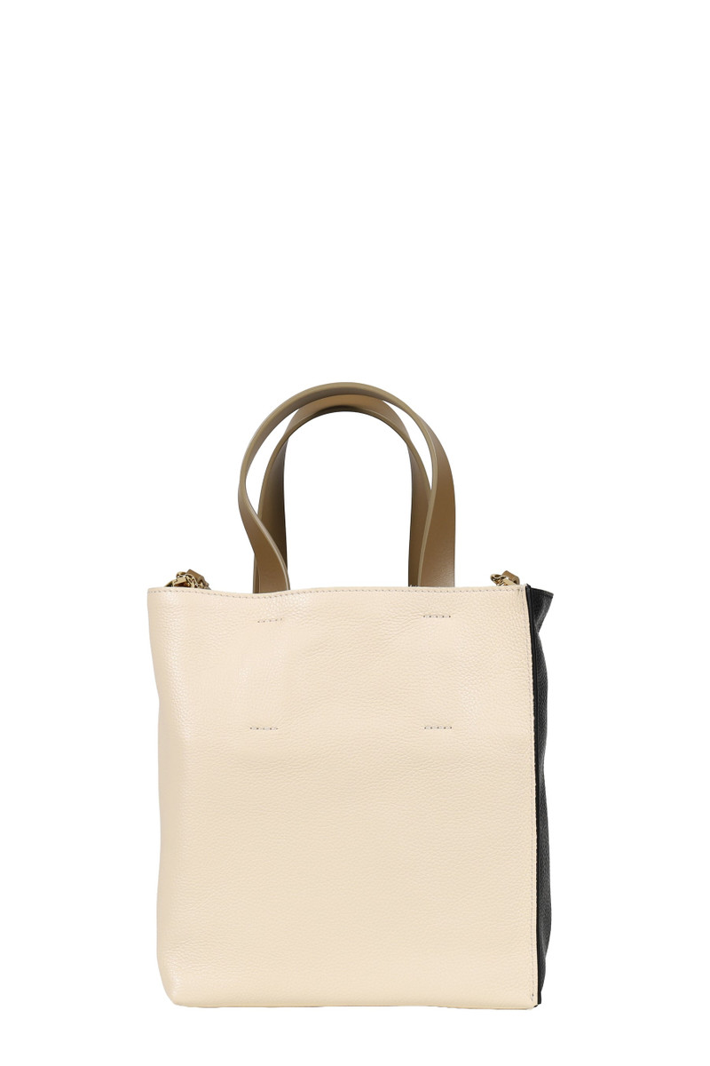 Marni MUSEO SOFT MINI / BLACK/SHELL/AGATE GREY outlook