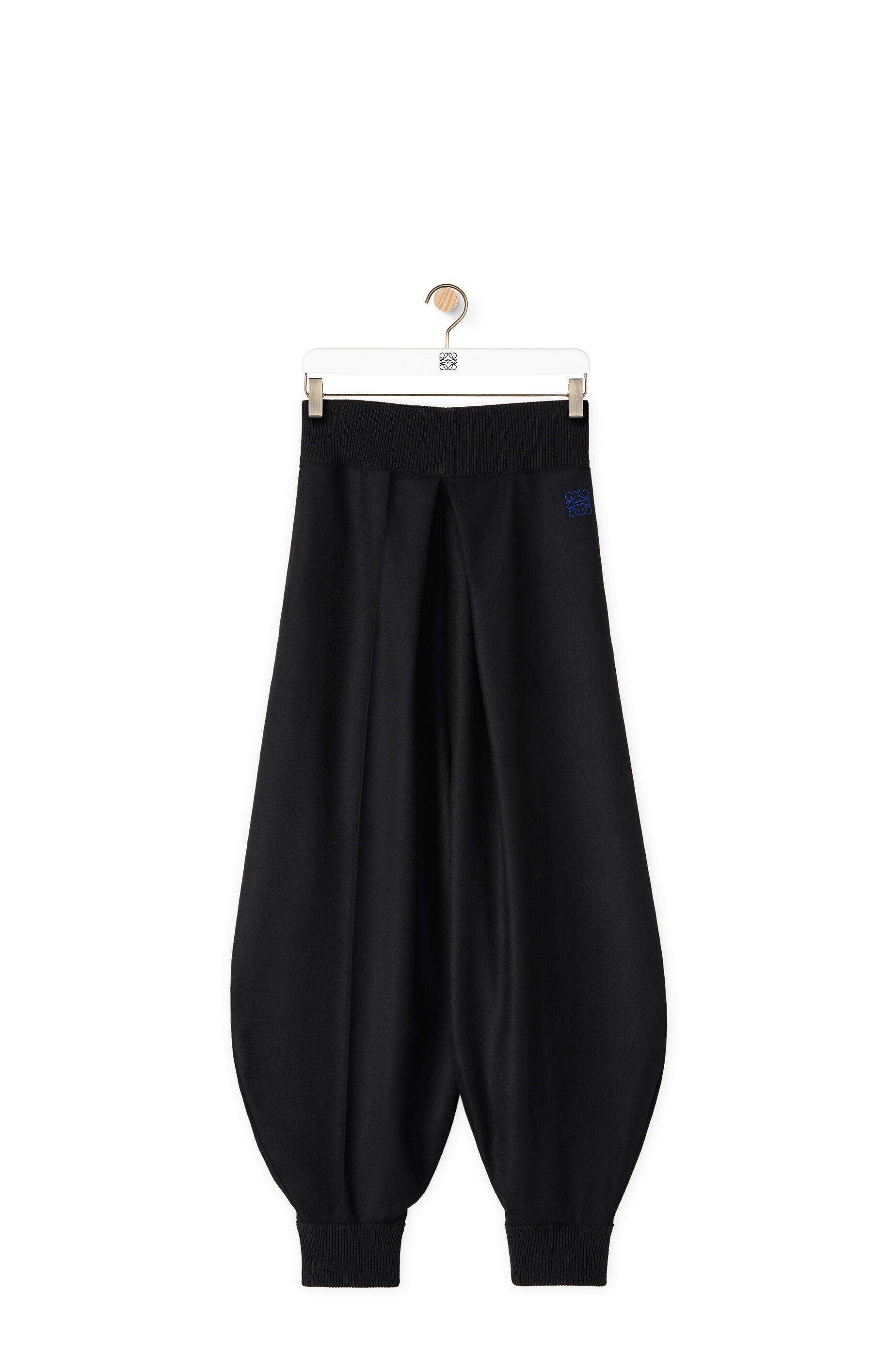 Balloon trousers in wool - 1
